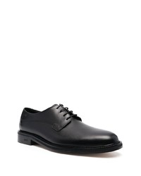 Chaussures derby en cuir noires BOSS