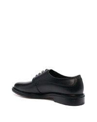 Chaussures derby en cuir noires BOSS