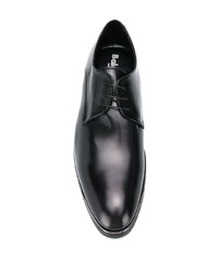 Chaussures derby en cuir noires Baldinini