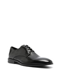 Chaussures derby en cuir noires Roberto Cavalli