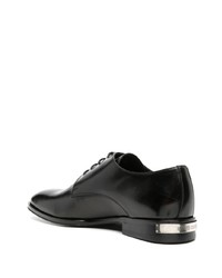 Chaussures derby en cuir noires Roberto Cavalli