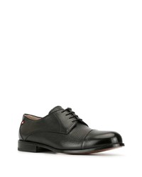 Chaussures derby en cuir noires Bally