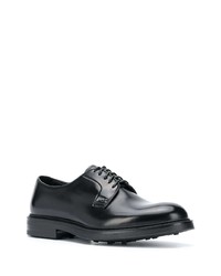 Chaussures derby en cuir noires Doucal's