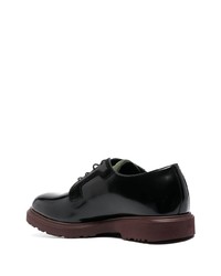 Chaussures derby en cuir noires Paul Smith