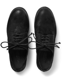 Chaussures derby en cuir noires Marsèll