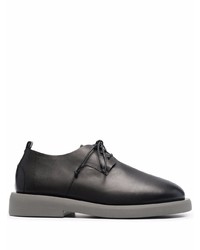 Chaussures derby en cuir noires Marsèll