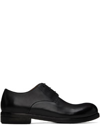 Chaussures derby en cuir noires Marsèll