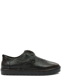 Chaussures derby en cuir noires Marsèll