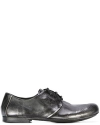 Chaussures derby en cuir noires Marsèll