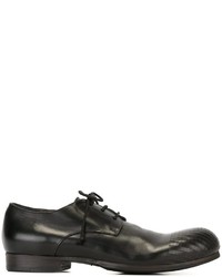 Chaussures derby en cuir noires Marsèll