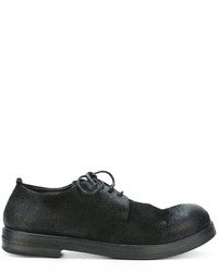 Chaussures derby en cuir noires Marsèll