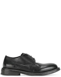 Chaussures derby en cuir noires Marsèll