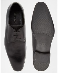 Chaussures derby en cuir noires Aldo