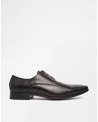 Chaussures derby en cuir noires Aldo