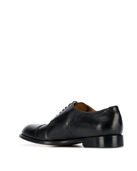 Chaussures derby en cuir noires Doucal's