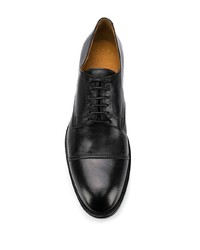 Chaussures derby en cuir noires Doucal's