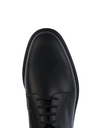 Chaussures derby en cuir noires Dolce & Gabbana