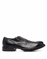 Chaussures derby en cuir noires Moma