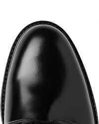 Chaussures derby en cuir noires WANT Les Essentiels