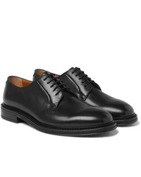 Chaussures derby en cuir noires Mr P.