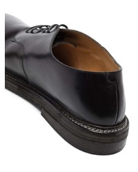 Chaussures derby en cuir noires Marsèll