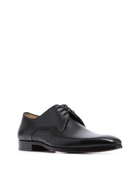 Chaussures derby en cuir noires Magnanni