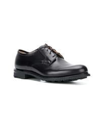 Chaussures derby en cuir noires Church's