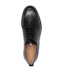 Chaussures derby en cuir noires Bally