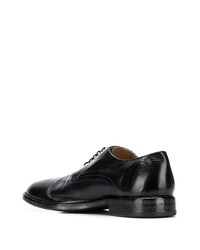 Chaussures derby en cuir noires Moma