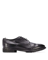 Chaussures derby en cuir noires Officine Creative