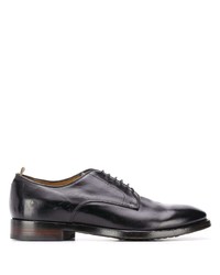 Chaussures derby en cuir noires Officine Creative