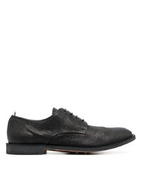 Chaussures derby en cuir noires Officine Creative