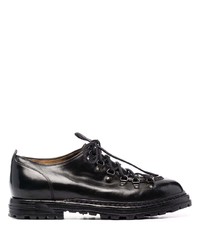 Chaussures derby en cuir noires Officine Creative