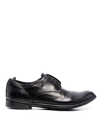 Chaussures derby en cuir noires Officine Creative