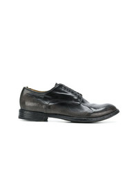 Chaussures derby en cuir noires Officine Creative