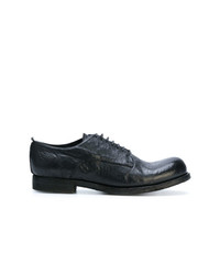 Chaussures derby en cuir noires Officine Creative