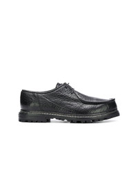 Chaussures derby en cuir noires Officine Creative