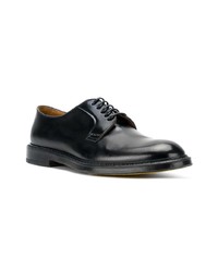 Chaussures derby en cuir noires Doucal's