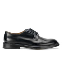 Chaussures derby en cuir noires Doucal's