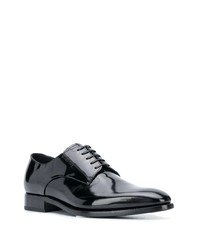 Chaussures derby en cuir noires Givenchy