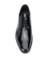 Chaussures derby en cuir noires Givenchy