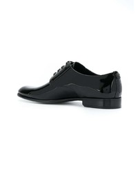 Chaussures derby en cuir noires Dolce & Gabbana