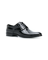 Chaussures derby en cuir noires Dolce & Gabbana