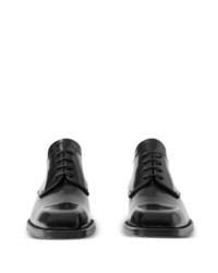 Chaussures derby en cuir noires Burberry