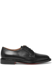 Chaussures derby en cuir noires Paul Smith
