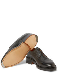 Chaussures derby en cuir noires Thom Browne