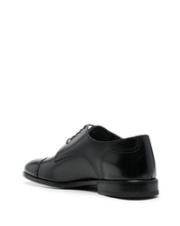 Chaussures derby en cuir noires Henderson Baracco