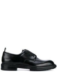 Chaussures derby en cuir noires Pierre Hardy