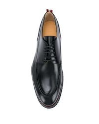 Chaussures derby en cuir noires Bally