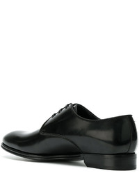 Chaussures derby en cuir noires Dolce & Gabbana